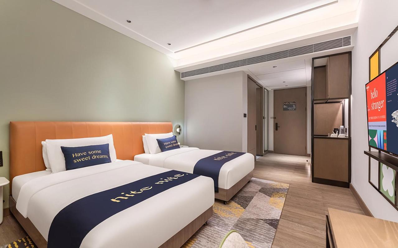 The Mustel Hotel Chongqing Hongyadong Eksteriør billede
